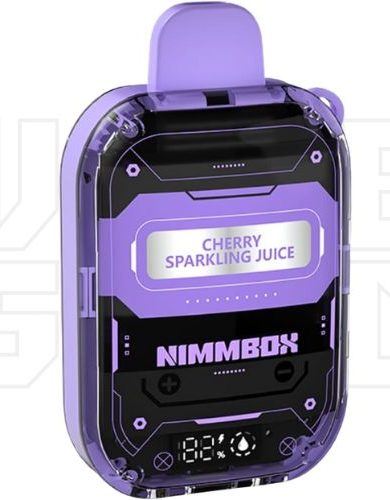 NIMMBOX Cherry Sparkling Juice by Vape Squad