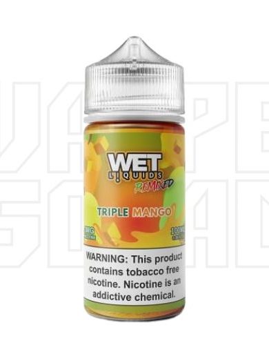 Wet Remixed Triple Mango 100ml by Vape Squad